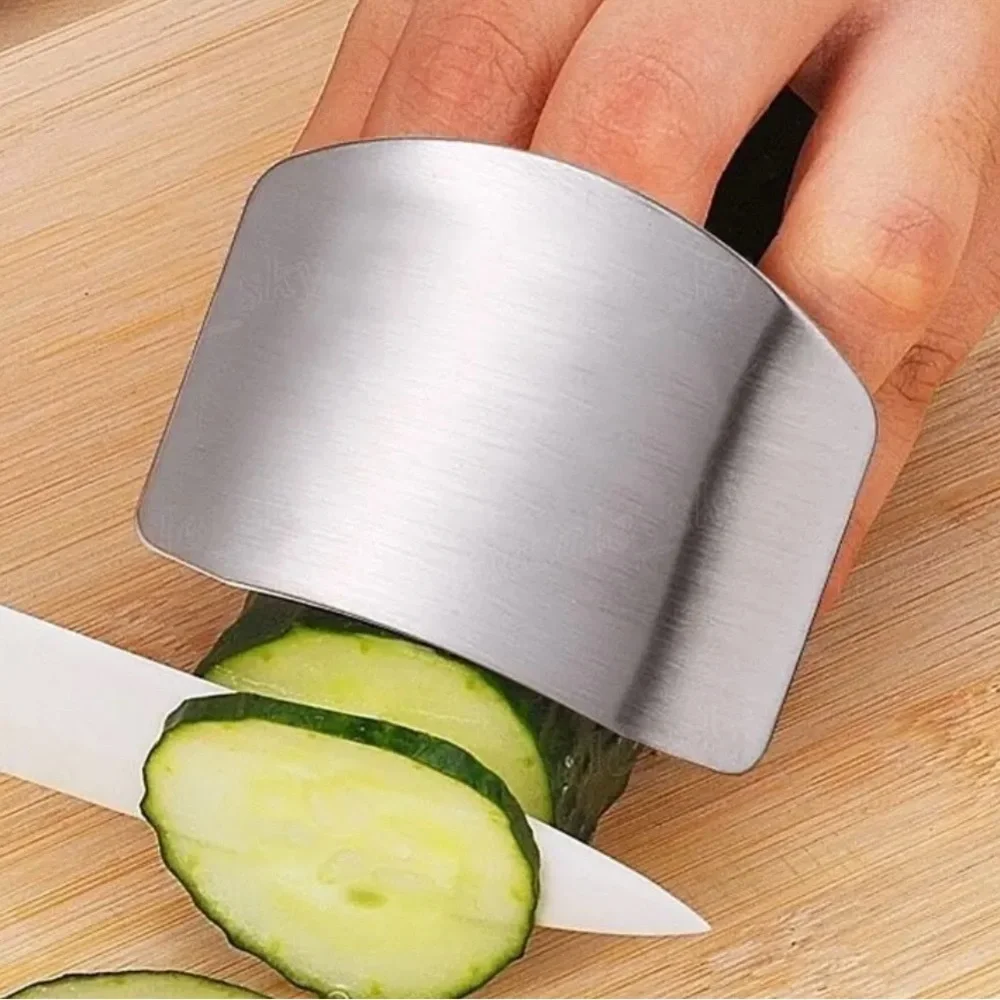 Silicone Strainer Clip For Pots Stainless Steel Finger Guard Kitchen Grater